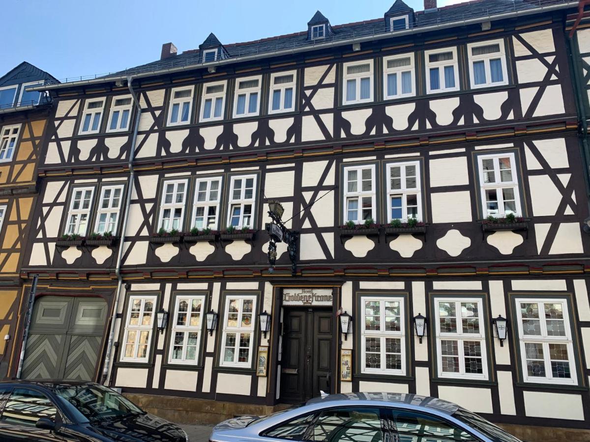 Hotel Goldene Krone Гослар Екстериор снимка